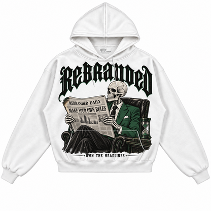 Rebranded Studios apparel — front without sneakers