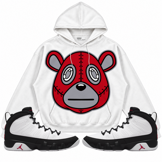 Rebranded Studios apparel — front styled with matching sneakers
