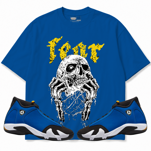 Rebranded Studios apparel — front styled with matching sneakers