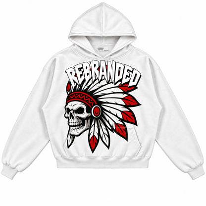Rebranded Studios apparel — front without sneakers