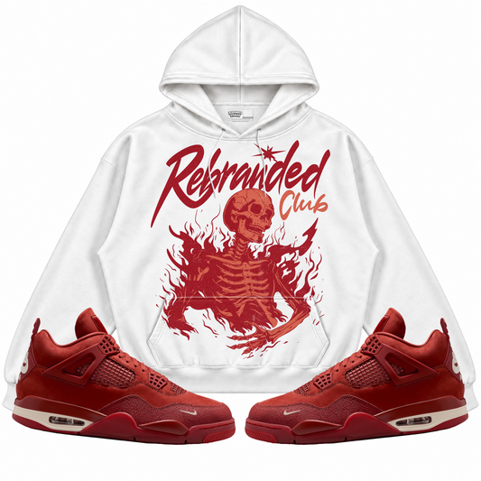 Rebranded Studios apparel — front styled with matching sneakers