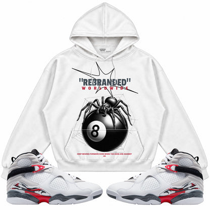 Rebranded Studios apparel — front styled with matching sneakers
