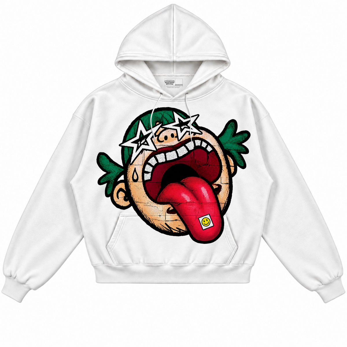 Rebranded Studios apparel — front without sneakers
