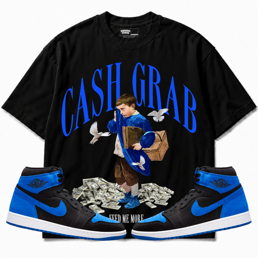 Rebranded Studios apparel — front styled with matching sneakers
