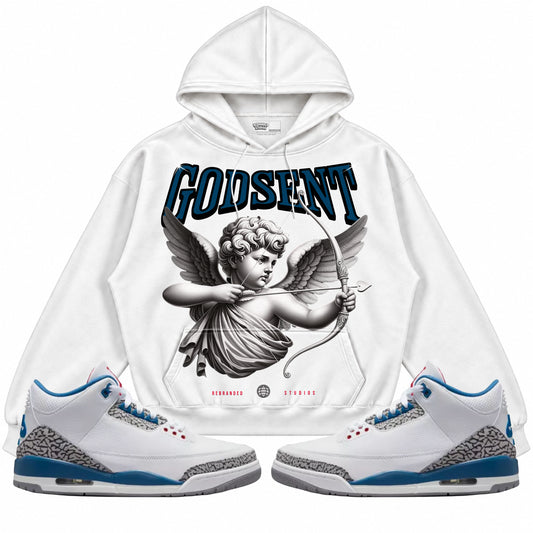 Rebranded Studios apparel — front styled with matching sneakers