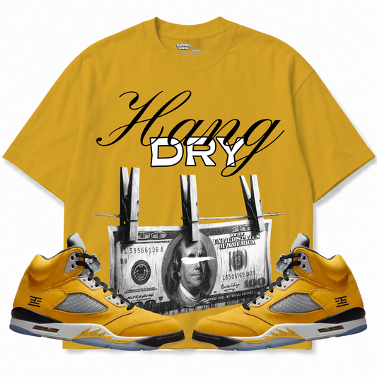 Rebranded Studios apparel — front styled with matching sneakers