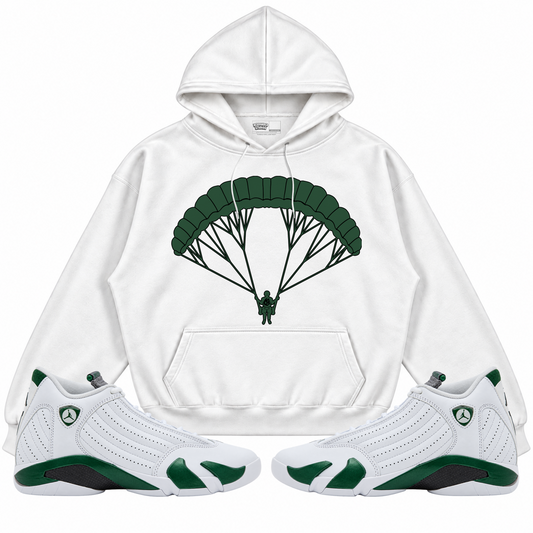 Rebranded Studios apparel — front styled with matching sneakers