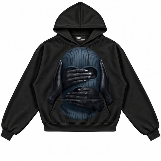 Rebranded Studios apparel — front without sneakers — alternate view