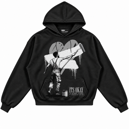 Rebranded Studios apparel — front without sneakers