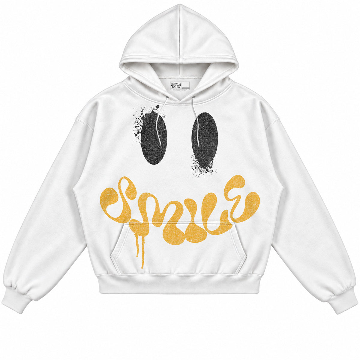 Rebranded Studios apparel — front without sneakers