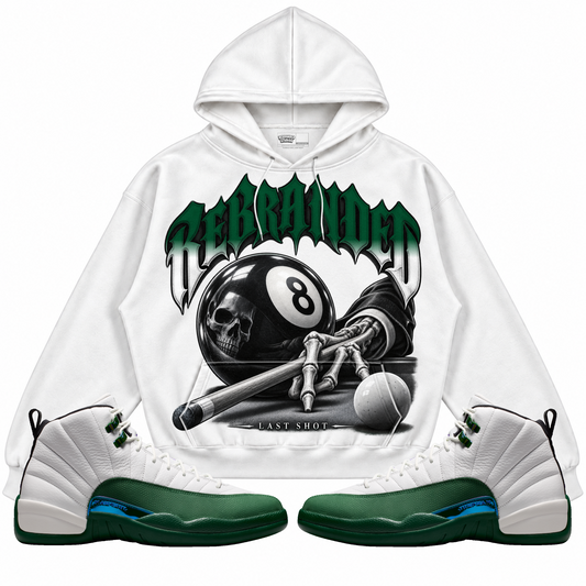 Rebranded Studios apparel — front styled with matching sneakers