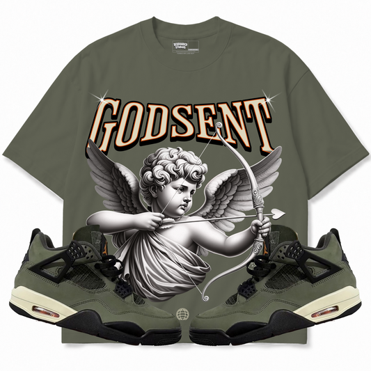 Rebranded Studios apparel — front styled with matching sneakers