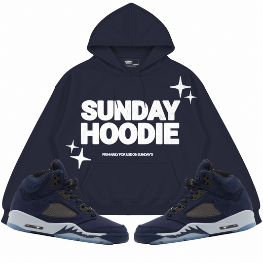 Rebranded Studios apparel — front styled with matching sneakers