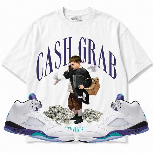 Rebranded Studios apparel — front styled with matching sneakers