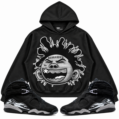 Rebranded Studios apparel — front styled with matching sneakers