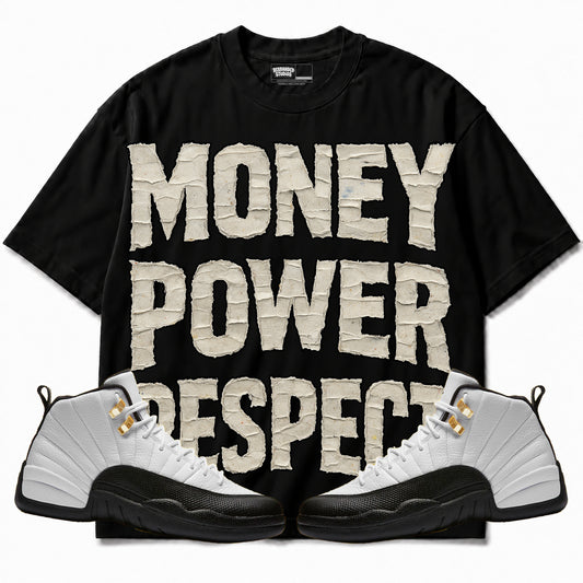 Rebranded Studios apparel — front styled with matching sneakers