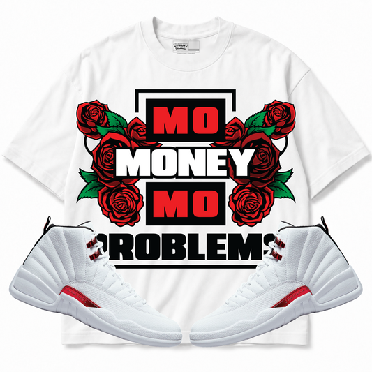 Rebranded Studios apparel — front styled with matching sneakers