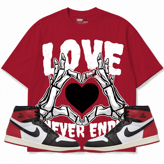 Rebranded Studios apparel — front styled with matching sneakers