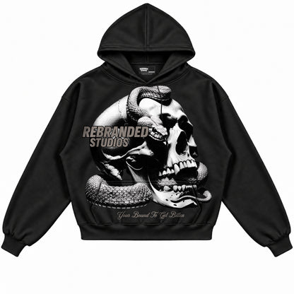 Rebranded Studios apparel — front without sneakers
