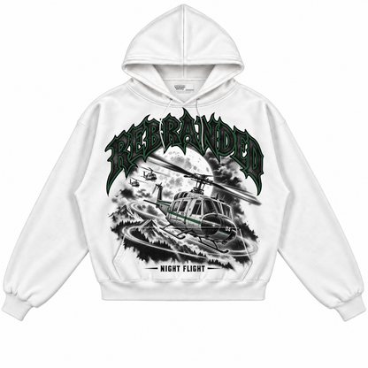 Rebranded Studios apparel — front without sneakers
