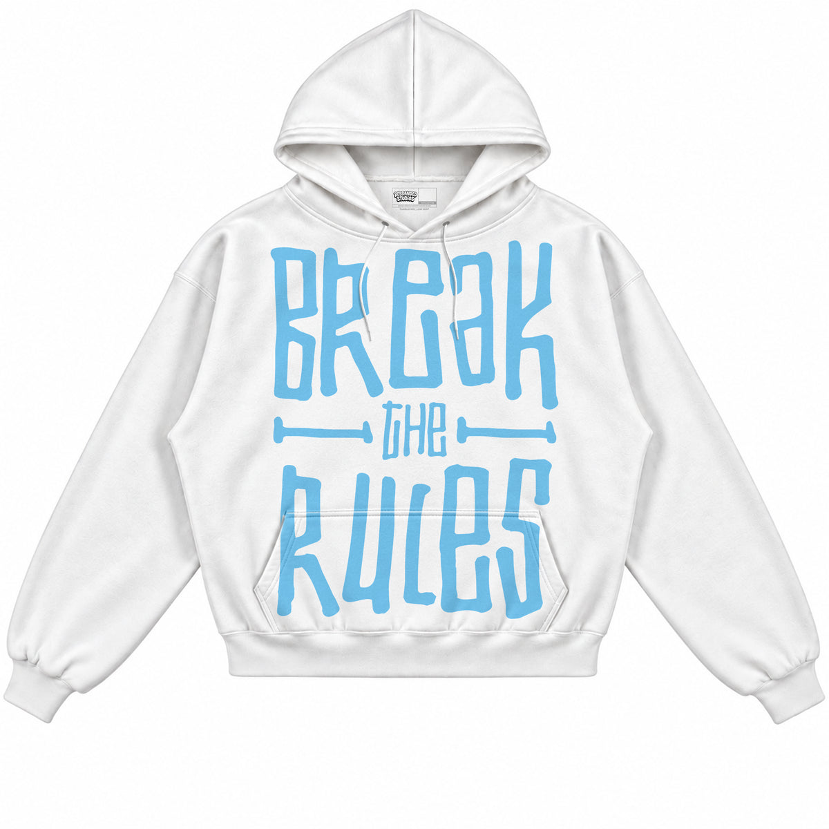 Rebranded Studios apparel — front without sneakers