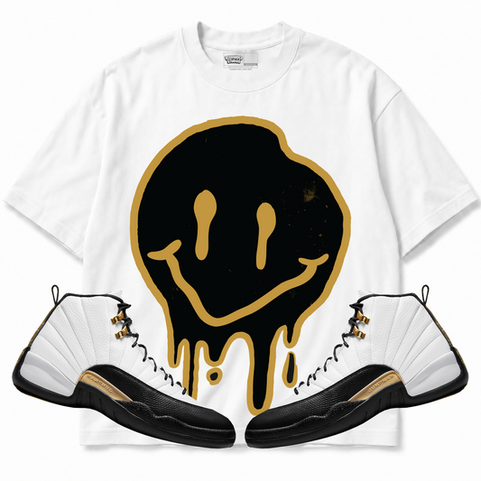 Rebranded Studios apparel — front styled with matching sneakers