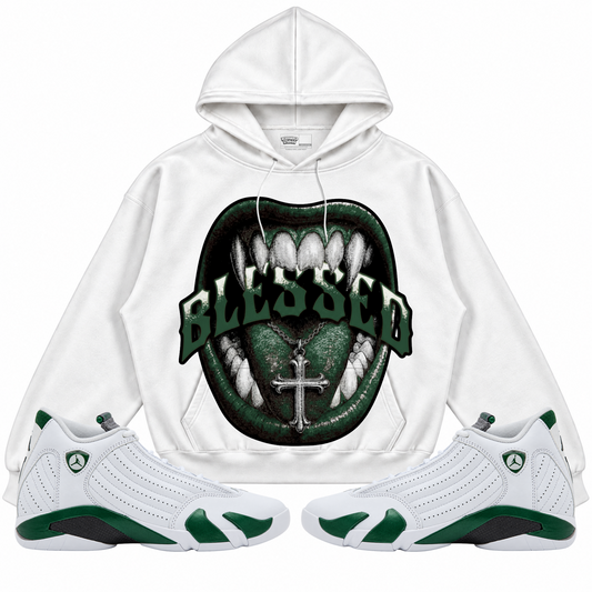 Rebranded Studios apparel — front styled with matching sneakers
