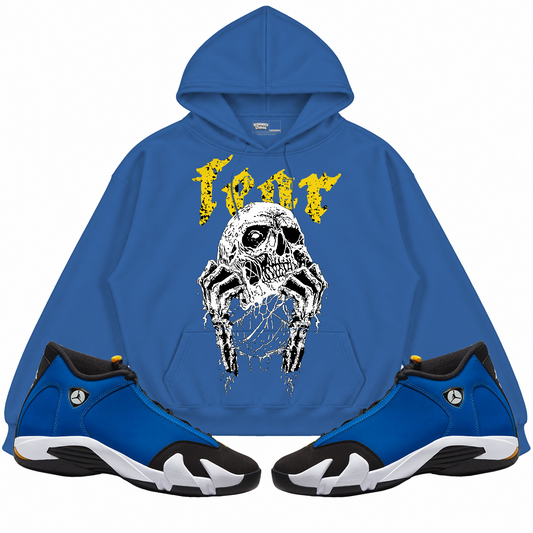 Rebranded Studios apparel — front styled with matching sneakers