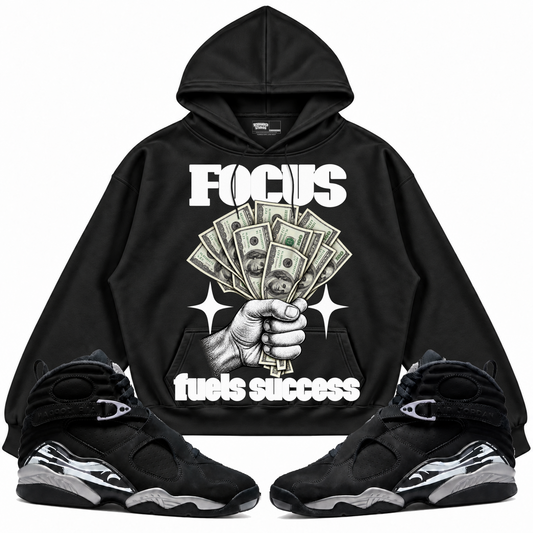 Rebranded Studios apparel — front styled with matching sneakers