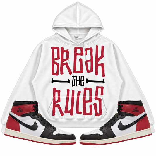Rebranded Studios apparel — front styled with matching sneakers