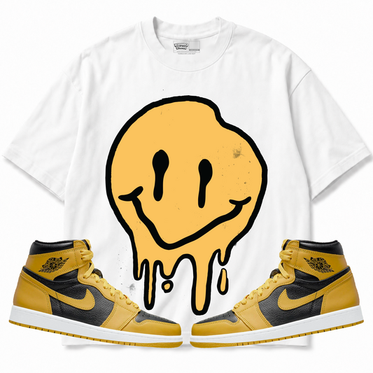 Rebranded Studios apparel — front styled with matching sneakers