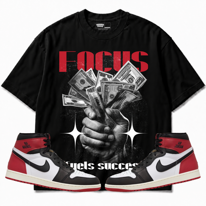 Rebranded Studios apparel — front styled with matching sneakers