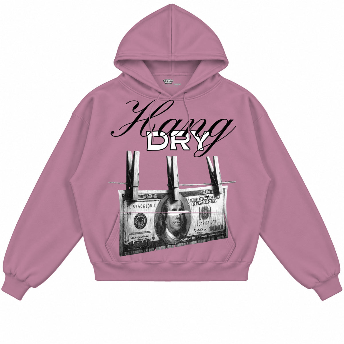 Rebranded Studios apparel — front without sneakers