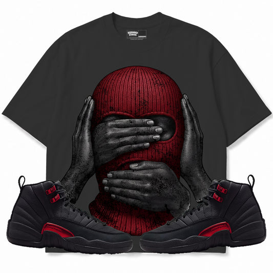 Rebranded Studios apparel — front styled with matching sneakers