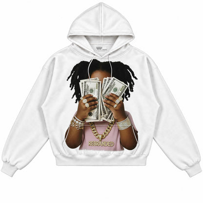 Rebranded Studios apparel — front without sneakers