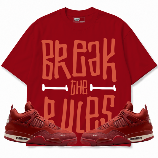 Rebranded Studios apparel — front styled with matching sneakers