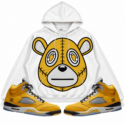Rebranded Studios apparel — front styled with matching sneakers
