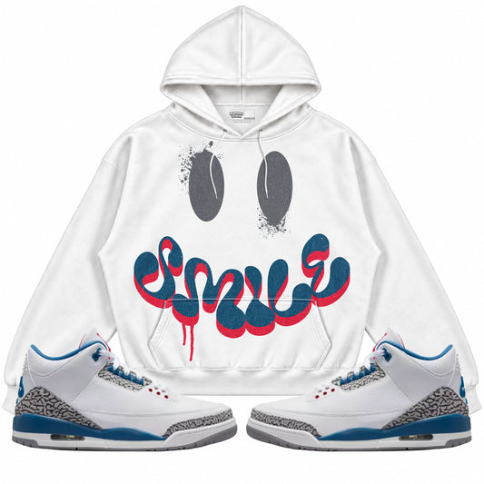 Rebranded Studios apparel — front styled with matching sneakers