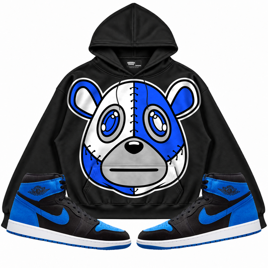 Rebranded Studios apparel — front styled with matching sneakers