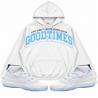 Rebranded Studios apparel — front styled with matching sneakers