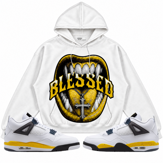 Rebranded Studios apparel — front styled with matching sneakers
