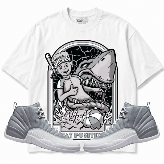 Rebranded Studios apparel — front styled with matching sneakers