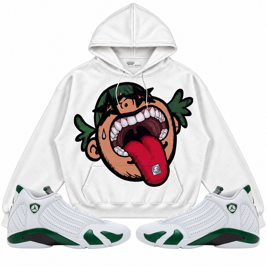 Rebranded Studios apparel — front styled with matching sneakers