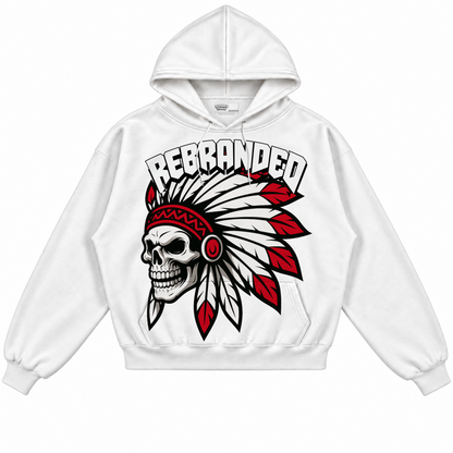 Rebranded Studios apparel — front without sneakers