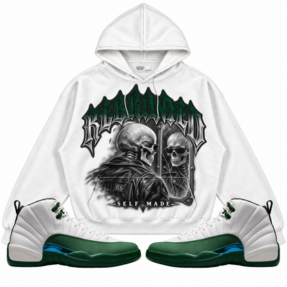 Rebranded Studios apparel — front styled with matching sneakers