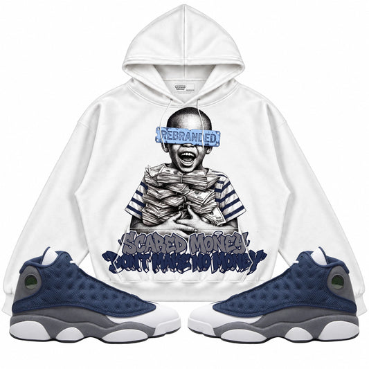 Rebranded Studios apparel — front styled with matching sneakers