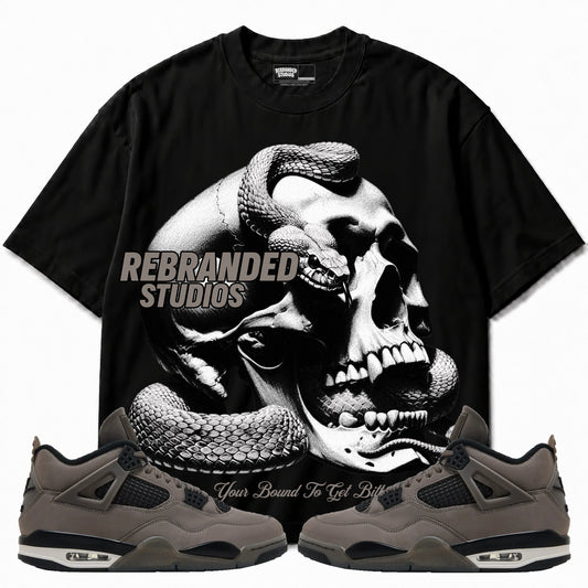 Rebranded Studios apparel — front styled with matching sneakers