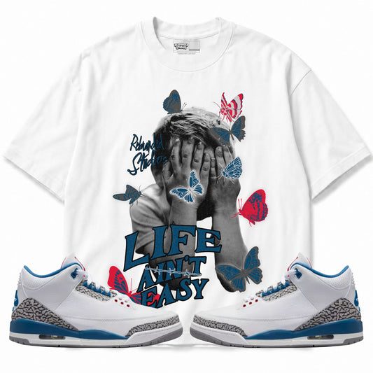 Rebranded Studios apparel — front styled with matching sneakers