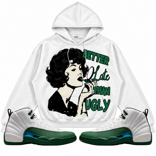 Rebranded Studios apparel — front styled with matching sneakers