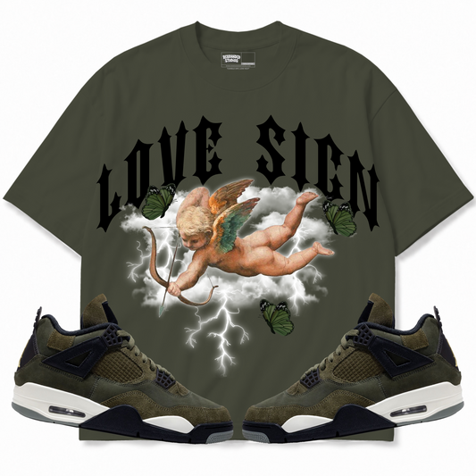 Rebranded Studios apparel — front styled with matching sneakers